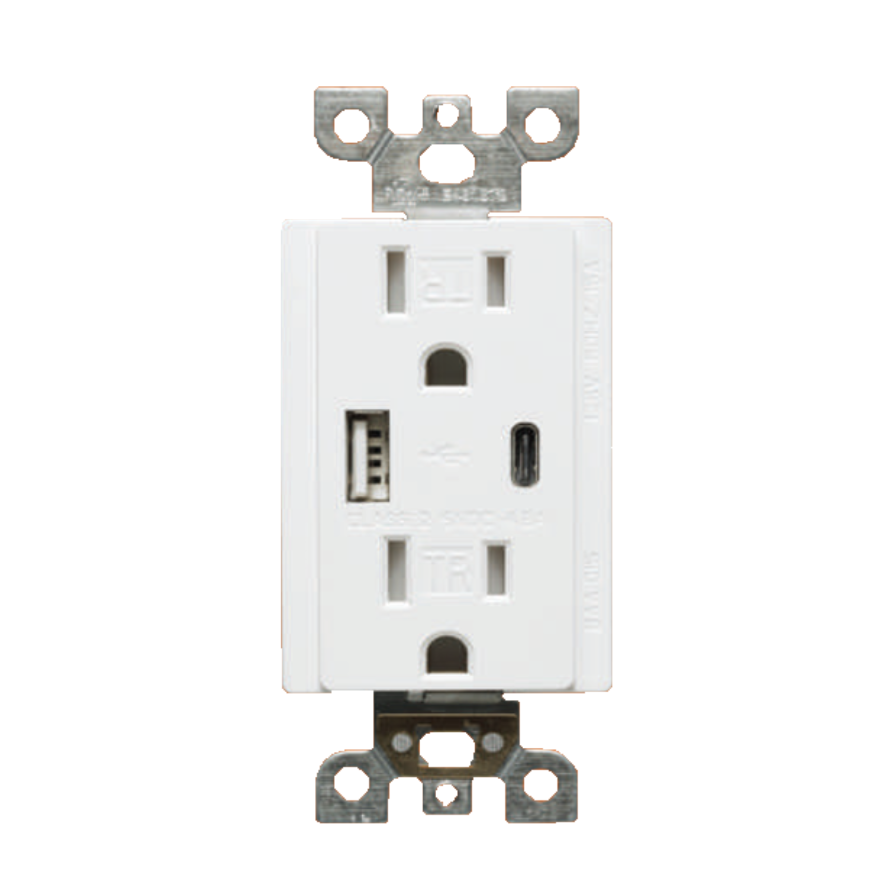 RECEPTACLE USB/TYPEA+C 15A