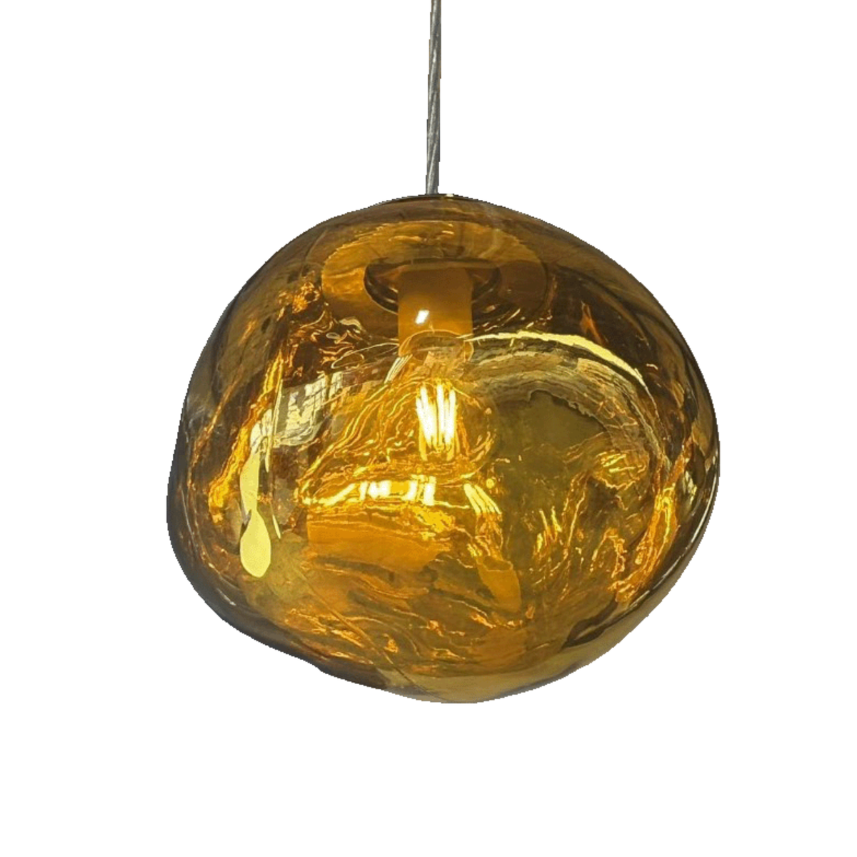 MODERN LAVA PENDANT LAMP 8\\" BL05 -GOLD