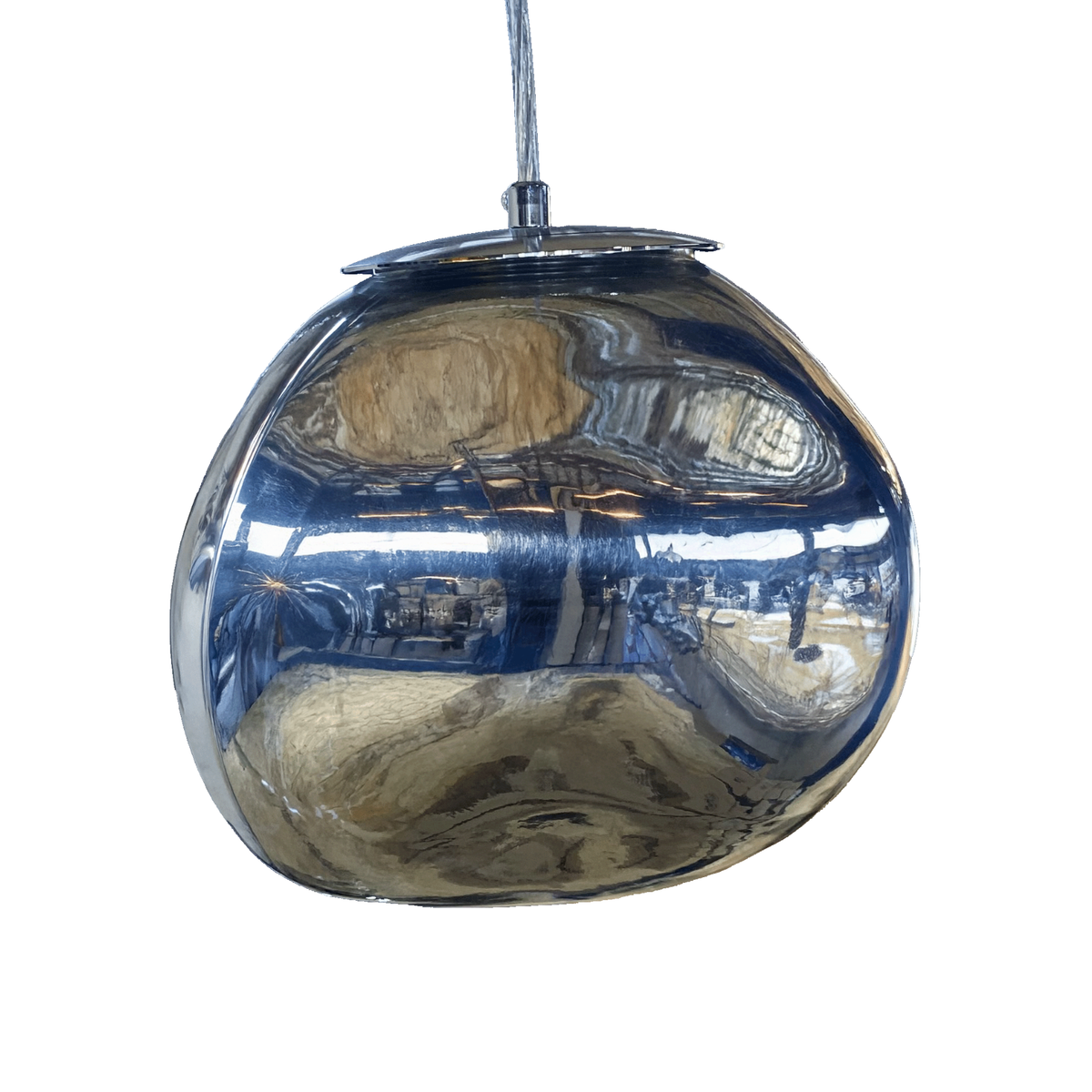 MODERN LAVA PENDANT LAMP 8\\" BL05 -SLIVER