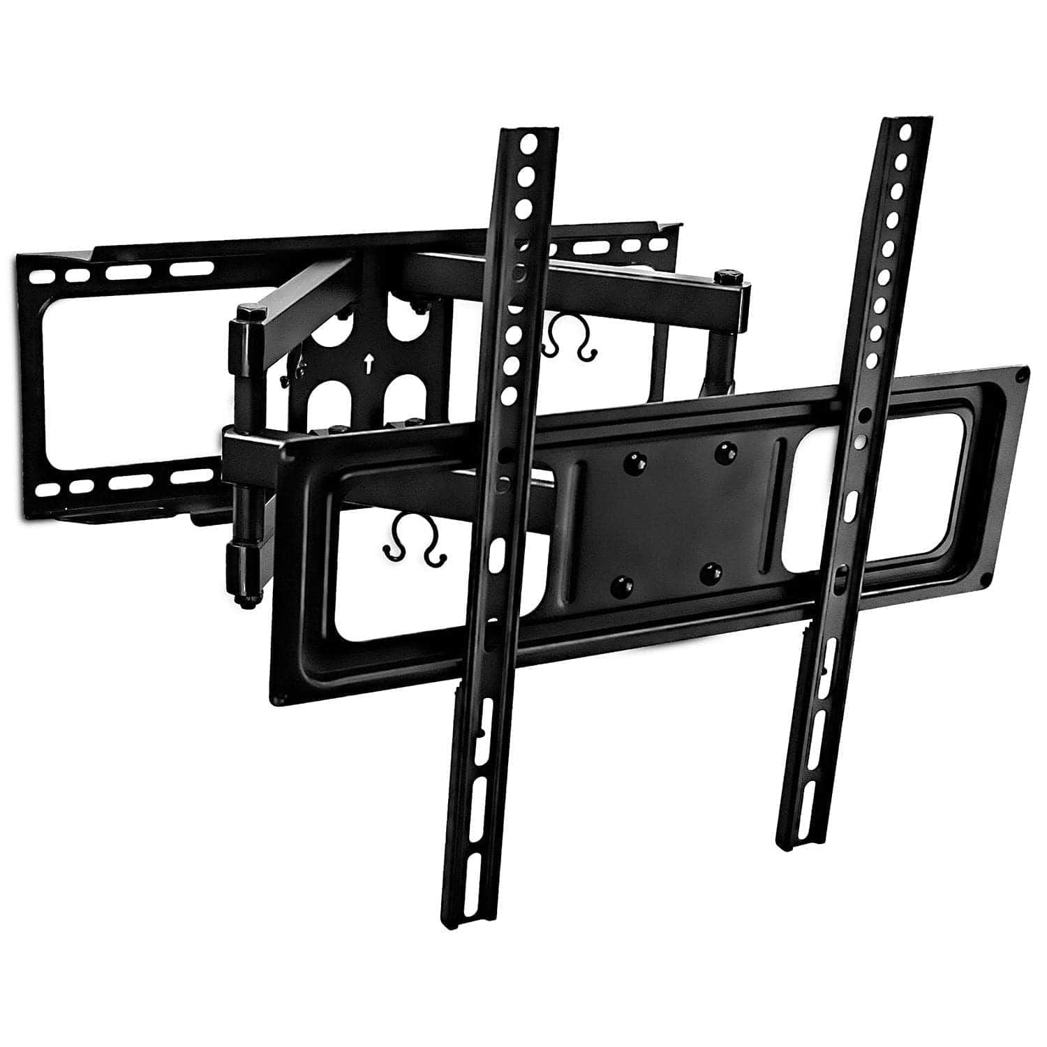 Mount-It! TV Mount Articulating Full Motion Tilt & Swivel up to 55 In up to 88 lbs Heavy Duty Powder Coated Steel - Black