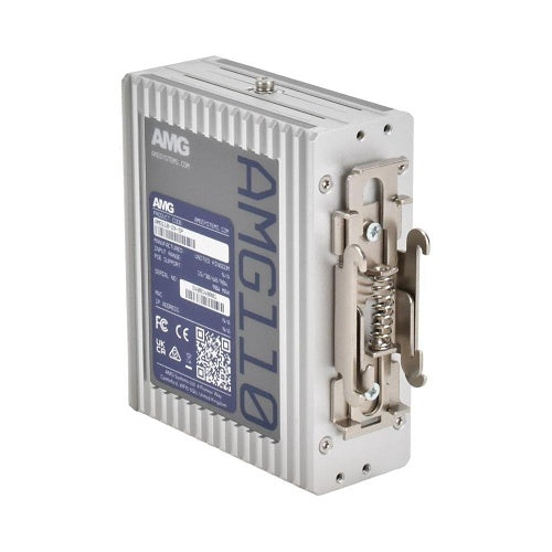 AMG Systems AMG110-2X-SP Dual Channel Industrial PoE Surge Protector, 95W PoE Support, DIN Rail / Wall Mount