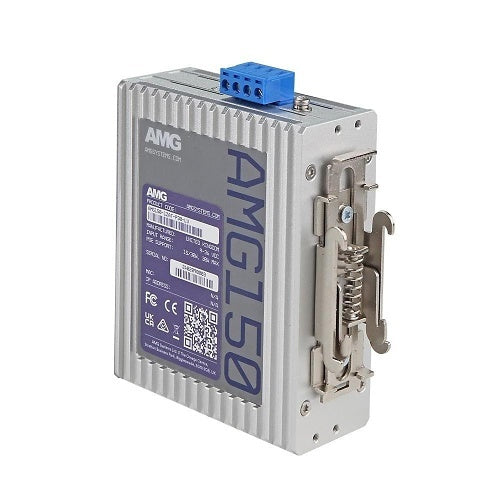 AMG Systems AMG150-1GAT-P30-LV Industrial 1-Port PoE Injector, DIN Rail / Wall Mount