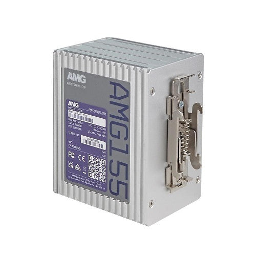 AMG Systems AMG155-1XAT-P30 Industrial 1-Port PoE Injector, DIN Rail / Wall Mount
