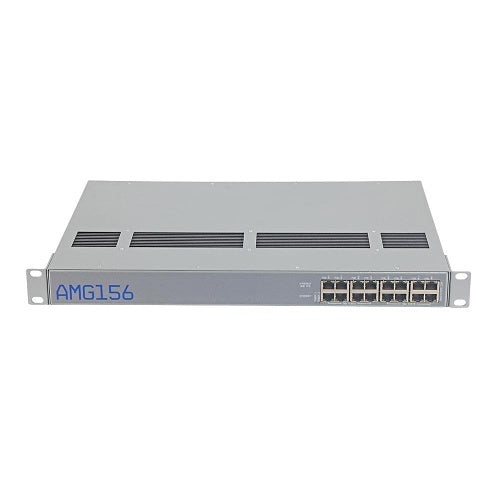 AMG Systems AMG156-4GBT-4GAT-RP480 1U 19\\" Rackmount Industrial PoE Injector with 4x 60/90W and 4x 30W Ports, Dual PSU