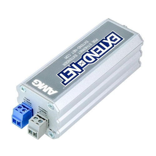 AMG Systems AMG160-1F-1ET Extend-Net Series Industrial Ethernet Extender Over 2-Wire with 30W PoE Pass-Through