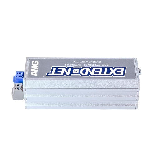 AMG Systems AMG160-1F-1ET Extend-Net Series Industrial Ethernet Extender Over 2-Wire with 30W PoE Pass-Through