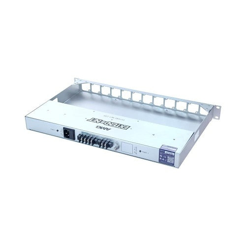AMG Systems AMG160C-RP-AD Extend-Net Series Industrial Rack Chassis for AMG160-1F Units, Single 48VDC Integrated PSU + External Input