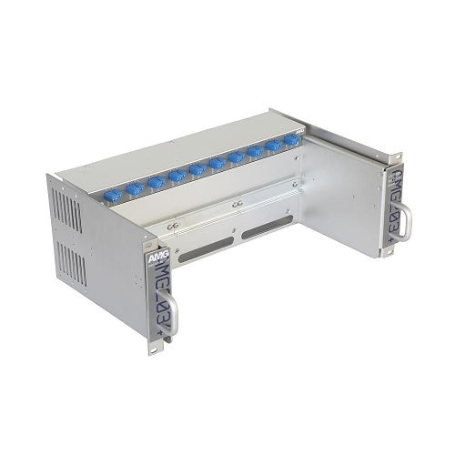 AMG Systems AMG2034-1256-DD 4U Rackmount Chassis with Dual 12V/56VDC Redundant PSU for DIN Rail Devices