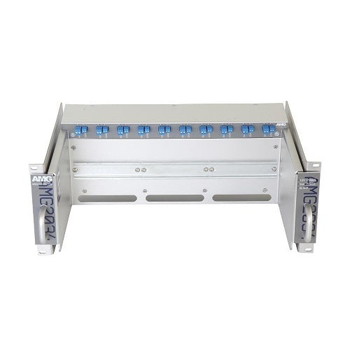AMG Systems AMG2034-1256-DD 4U Rackmount Chassis with Dual 12V/56VDC Redundant PSU for DIN Rail Devices