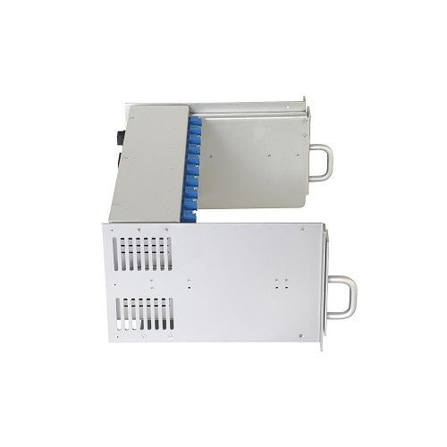 AMG Systems AMG2034-1256-DD 4U Rackmount Chassis with Dual 12V/56VDC Redundant PSU for DIN Rail Devices