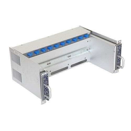 AMG Systems AMG2034-1256-RP-AD 4U Rackmount Chassis with Single 12V/56VDC PSU and Redundant AC Input for DIN Rail Devices