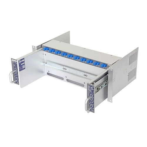 AMG Systems AMG2034-1256-RP-AD 4U Rackmount Chassis with Single 12V/56VDC PSU and Redundant AC Input for DIN Rail Devices