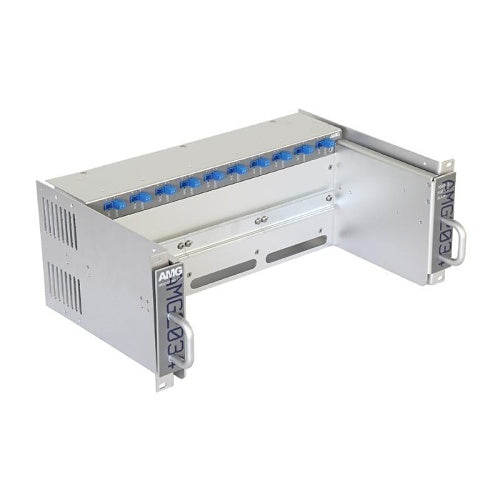 AMG Systems AMG2034-12-RP-AD 4U Rack Chassis with Dual 12V Redundant Power Supplies for DIN Rail Equipment