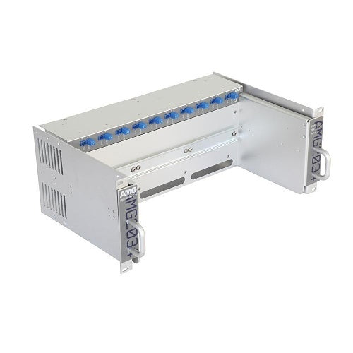 AMG Systems AMG2034-12-RP-AA 4U Rack Chassis with Single 12V Redundant Power Supply for DIN Rail Equipment