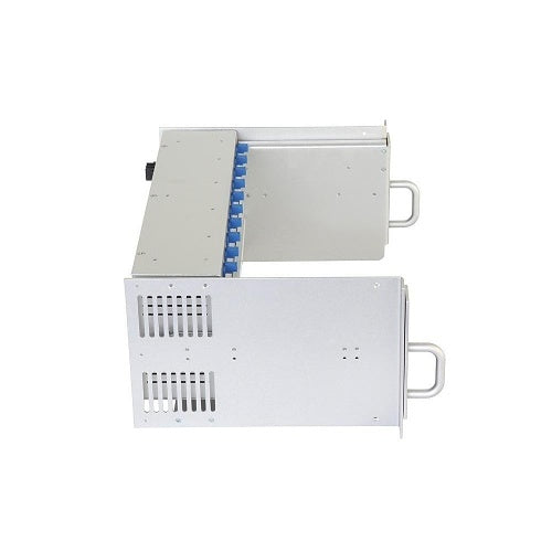 AMG Systems AMG2034-12-RP-AA 4U Rack Chassis with Single 12V Redundant Power Supply for DIN Rail Equipment