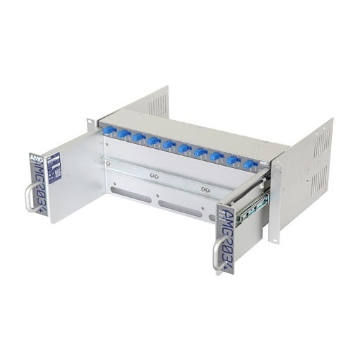 AMG Systems AMG2034-56-RP-AA 4U Rack Chassis with Single 56V Redundant Power Supply for DIN Rail Equipment