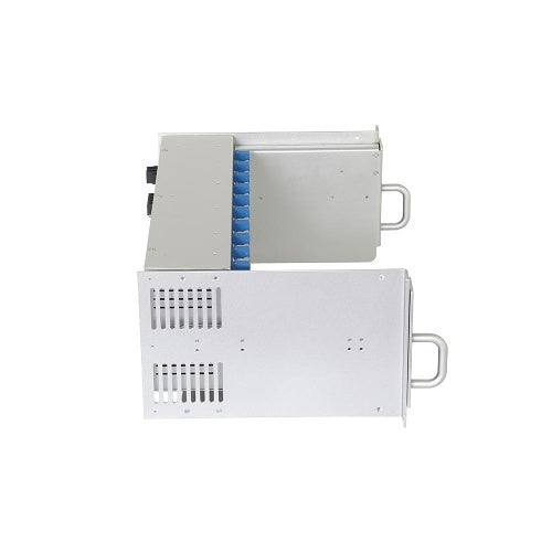 AMG Systems AMG2034-56-RP-DD 4U Rack Chassis with Dual 56V Power Supplies and Fault Relay for DIN Rail Equipment