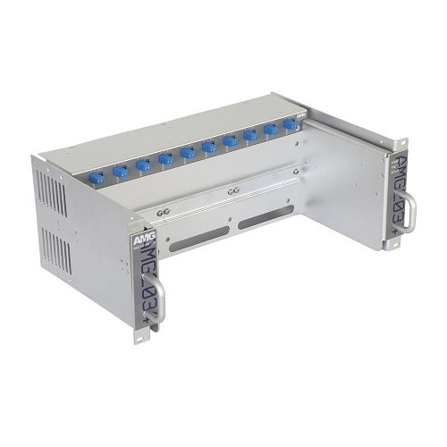 AMG Systems AMG2034-56-RP-AD 4U Rack Chassis with Dual 56V Redundant Power Supplies for DIN Rail Equipment