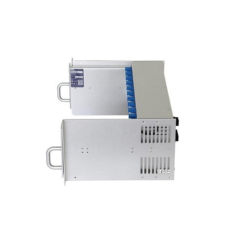 AMG Systems AMG2034-56-RP-AD 4U Rack Chassis with Dual 56V Redundant Power Supplies for DIN Rail Equipment