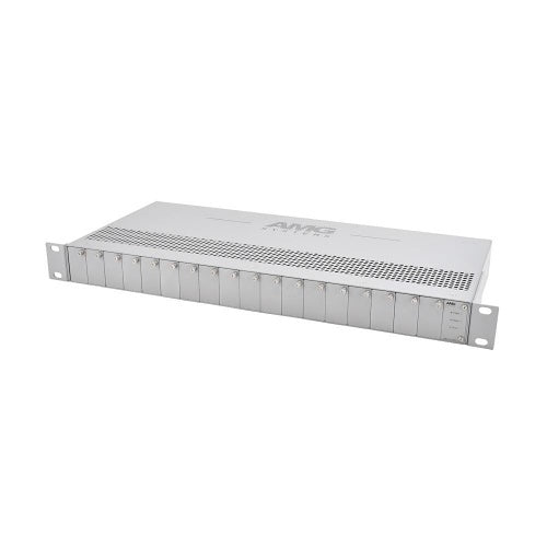 AMG Systems AMG2036-RP-AD 1U Blade Rack Chassis with 18-Slots, AC Mains and 12VDC Power Inputs
