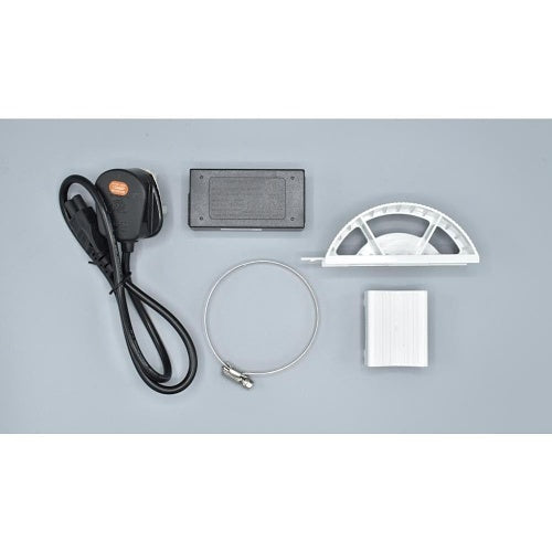 AMG Systems AMG8870F-03-90 Outdoor Wireless Radio with 24VDC Passive PoE Injector and Pole Mount Bracket