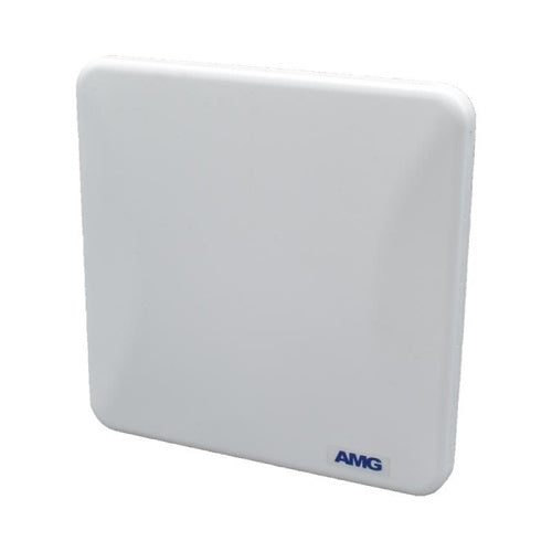 AMG Systems AMG8870F-06-2 Outdoor Wireless Radio, Up to 870 Mbps Using 80 MHz Channels, 6 km, Internal 16° Antenna, Includes 2x Radios, 2x 24VDC Passive PoE Injectors and 2x Pole Mount Brackets