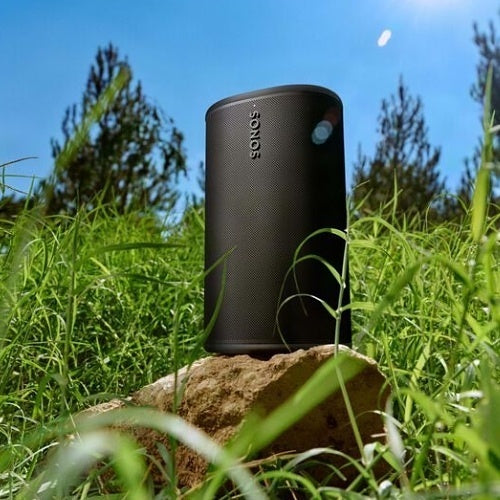 Sonos PLAYPUS1BLK Play:1 Mini Home Speaker, Portable, Bluetooth, Black