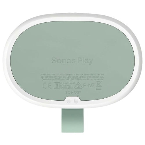 Sonos PLAYPUS1 Play:1 Mini Home Speaker, Portable, Bluetooth, White
