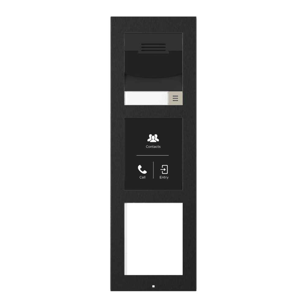 Control4® DS3 3-Module Touch Door Station - Surface Mount (Black)