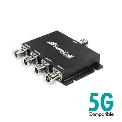 Full Band 4 Way Splitter (617-2700 MHz) (FusionPro2.0 Comp.)