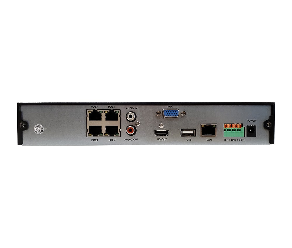 ClareVision 4 Channel NVR | 1TB HDD
