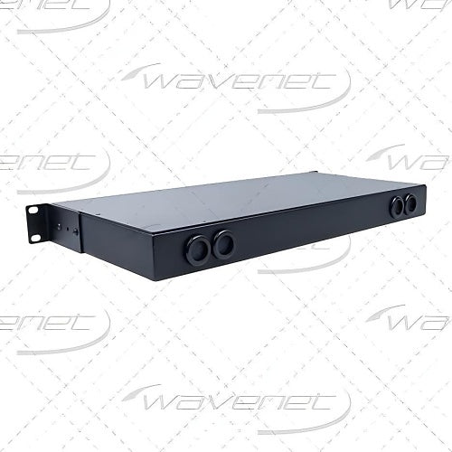 Wavenet FRM3M1U 1U Rack Mount 3-Panel Slots Fiber Optic Enclosure