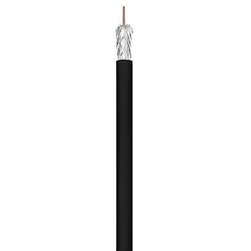 Wavenet RG11QRBK2 14AWG CCS Coaxial Cable, 3.0 GHz, CMR, Reel, Black