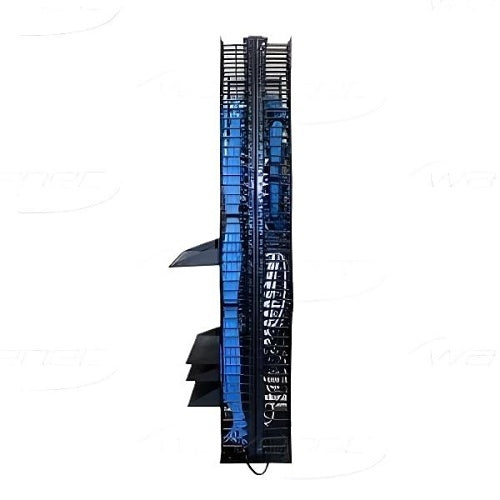Wavenet VCMC-41278D Double Sided 78\\" Vertical Plastic Duct Cable Manager