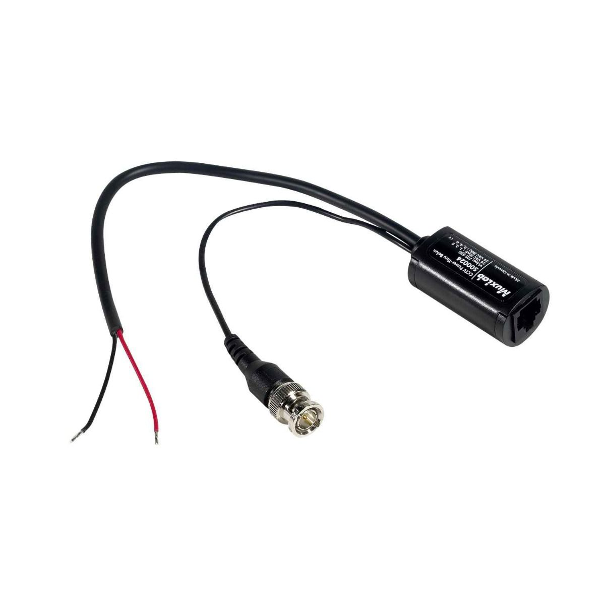 CCTV Power-Thru Balun, RJ45