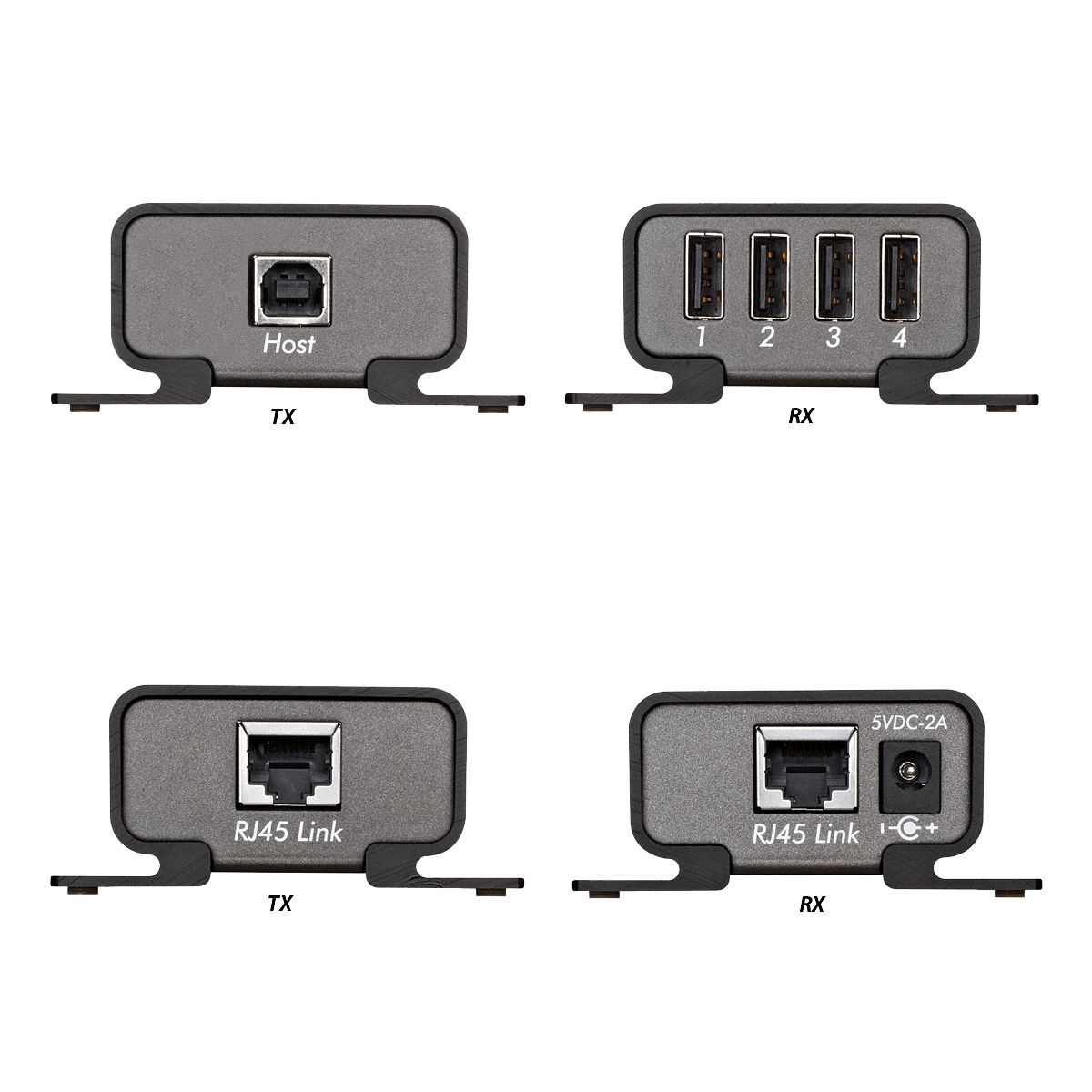 USB 2.0  4-Port Extender Kit