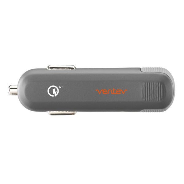 Ventev Car Charger 1 Port USB-C 27W Fast with USB-C to USB-C Cable