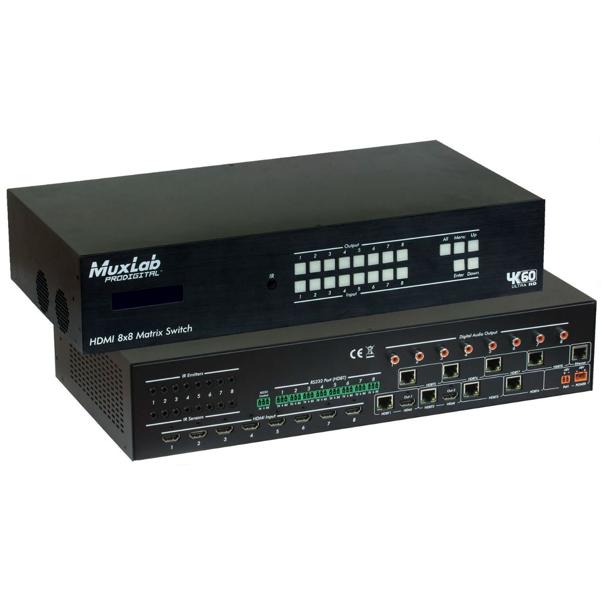 HDMI 8x8 Matrix Switch, HDBT, 4K-60