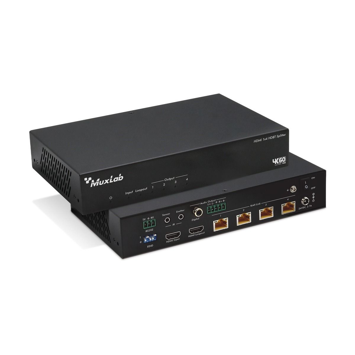 HDMI 1x4 HDBT Splitter Ext. Kit 120m 4K/60