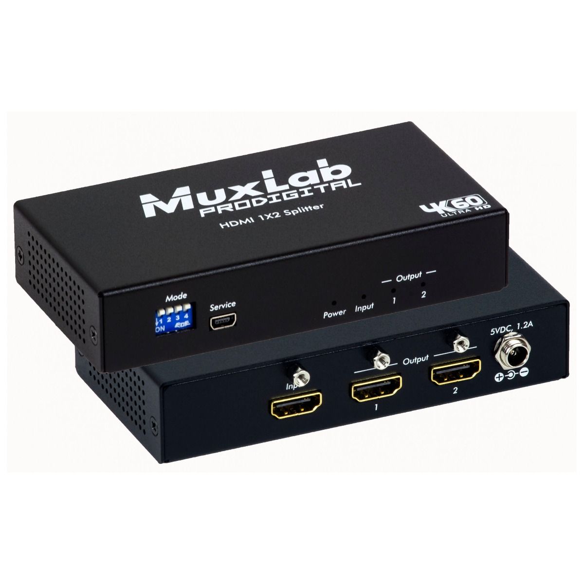 HDMI 1x2 Splitter, 4K-60