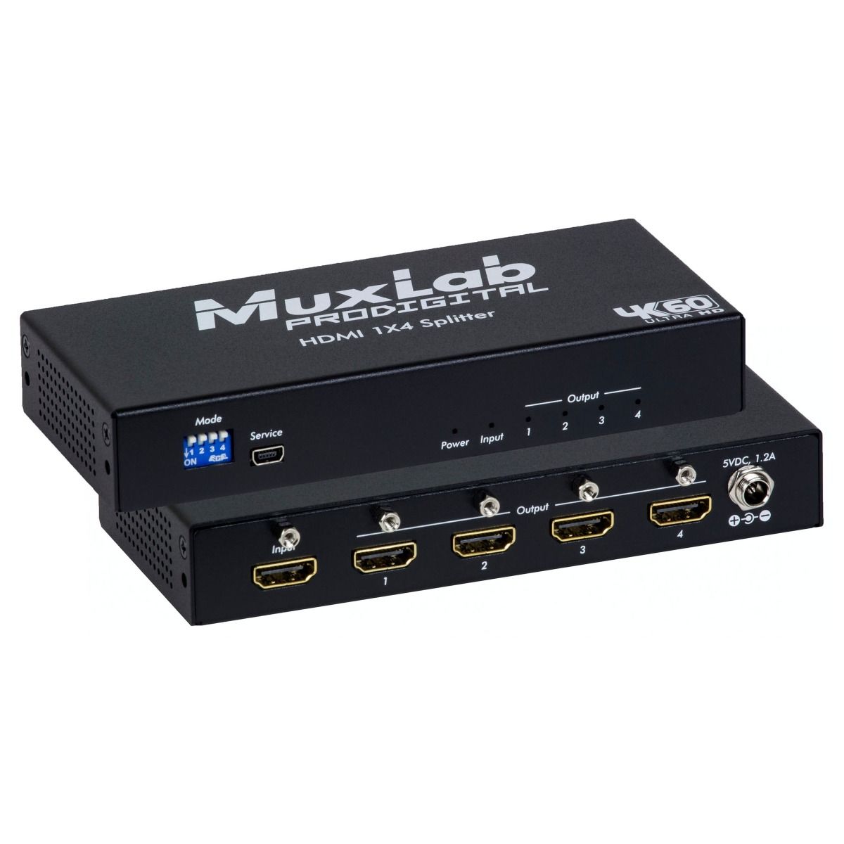 HDMI 1x4 Splitter, 4K-60