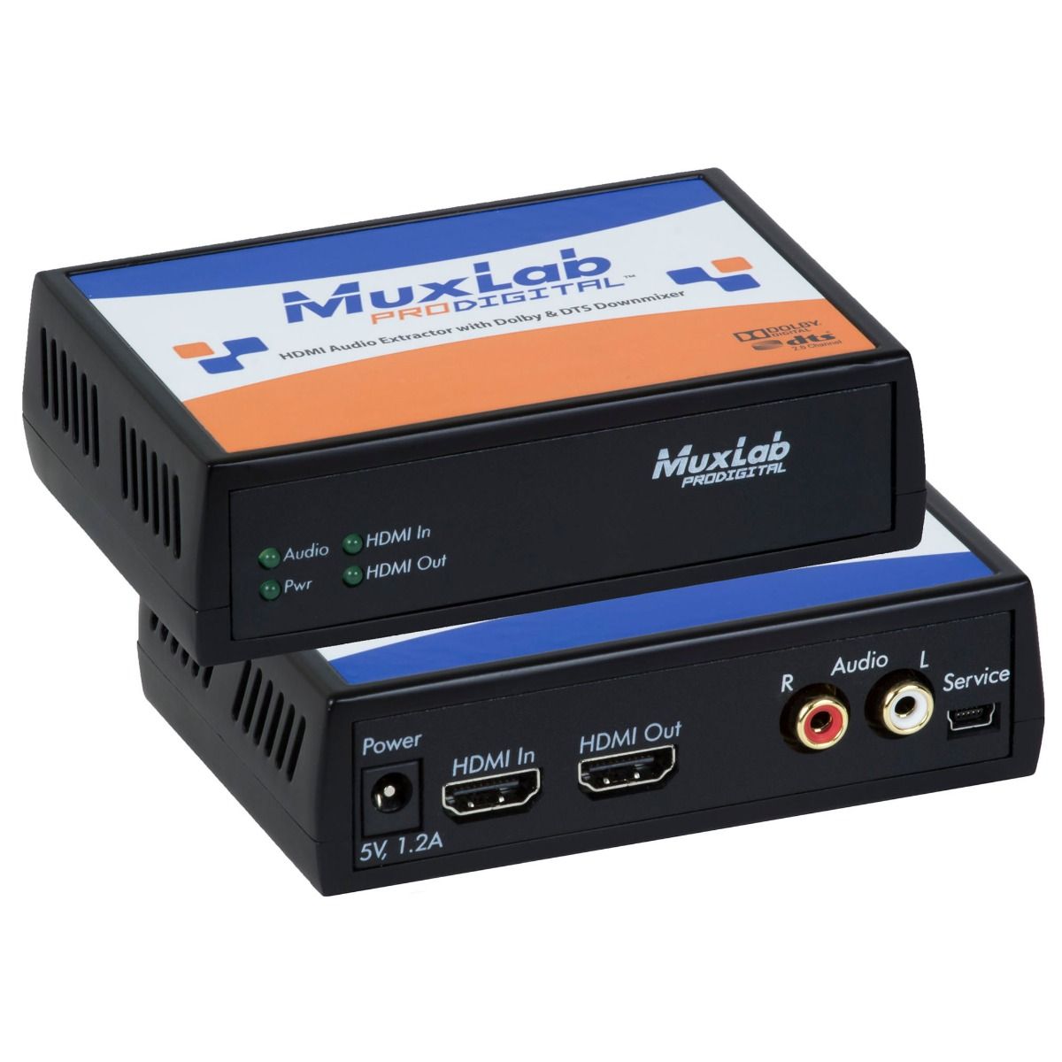 HDMI Audio Extractor with Dolby & DTS Downmixer