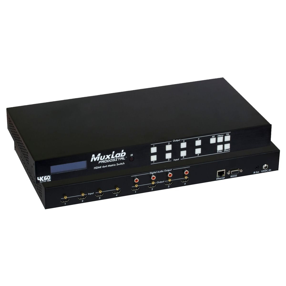 HDMI 4x4 Matrix Switch, 4K-60
