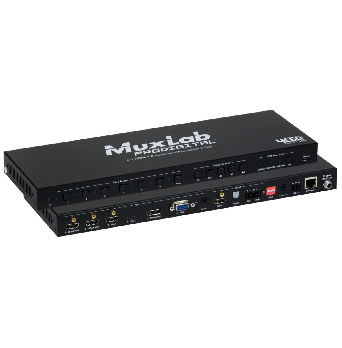 6x1 HDMI 2.0 Multimedia Presentation Switch