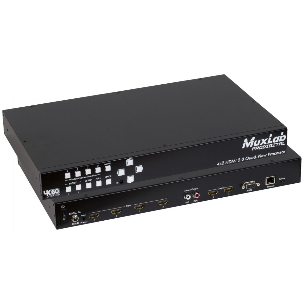 4x2 HDMI 2.0 Quad-View Processor