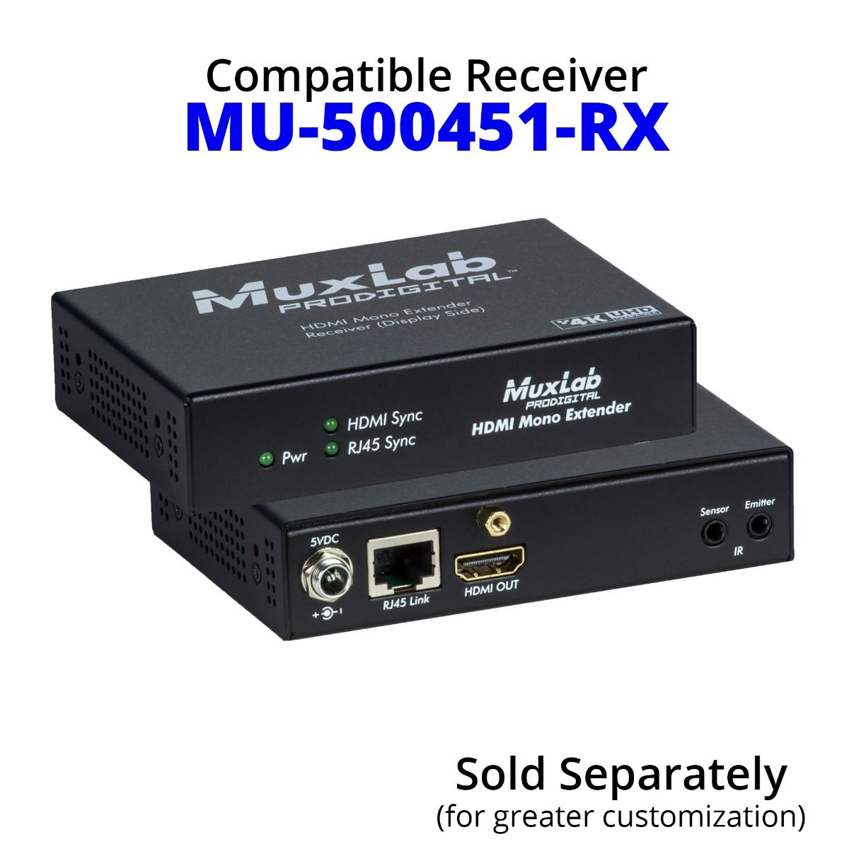 HDMI-HDBT 1x4 Splitter, UHD-4K