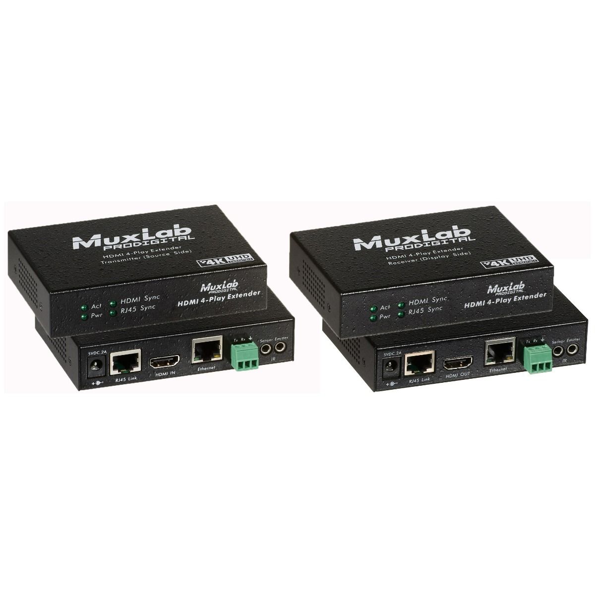 HDMI 4-Play Extender Kit, UHD-4K