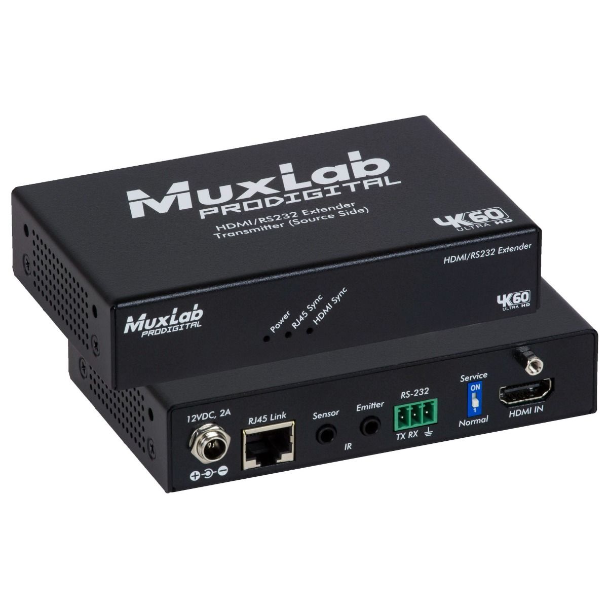 HDMI - RS232 100m Extender Kit, HDBT, 4K-60
