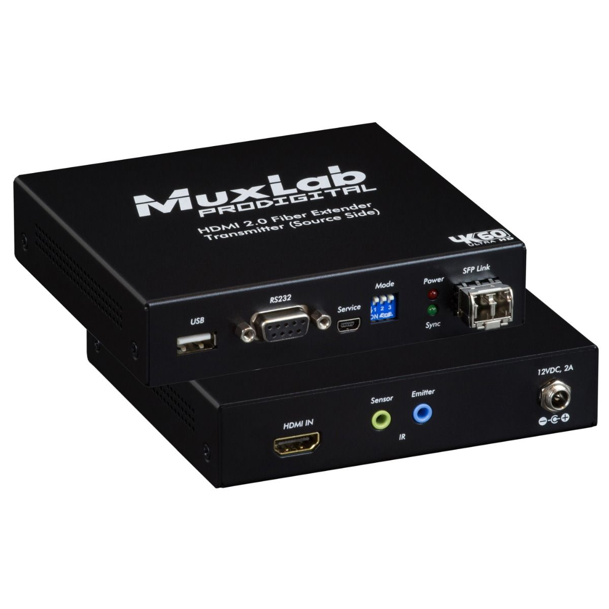 HDMI 2.0 Fiber Extender Kit, Single Mode
