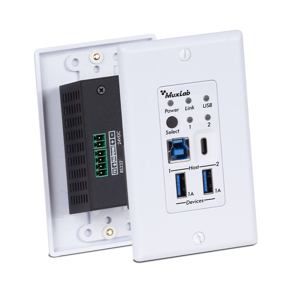 USB-C 3.2 Gen1 4-Port WP Extender Kit, 100m
